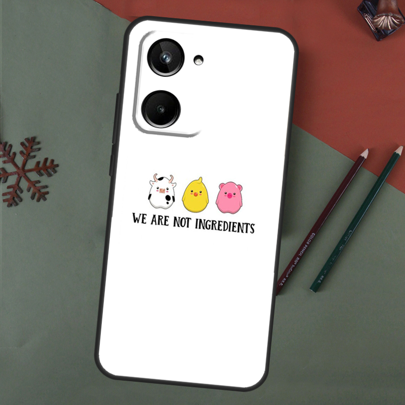 Custodia Vegana We Are Not Ing - Realme C67 recensione e prezzo