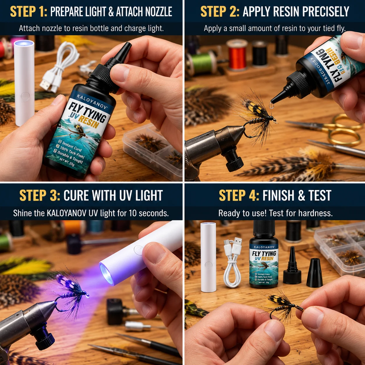 Kit professionale per la creaz - Liquid Uv Glue Kit recensione e prezzo